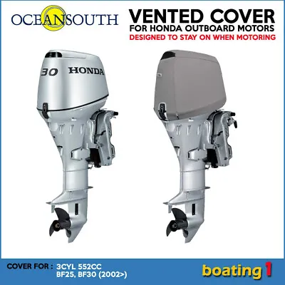$89.95 • Buy Outboard Motor Vented/Cowling Cover For Honda 3CYL 552CC BF25, BF30 (2002>)